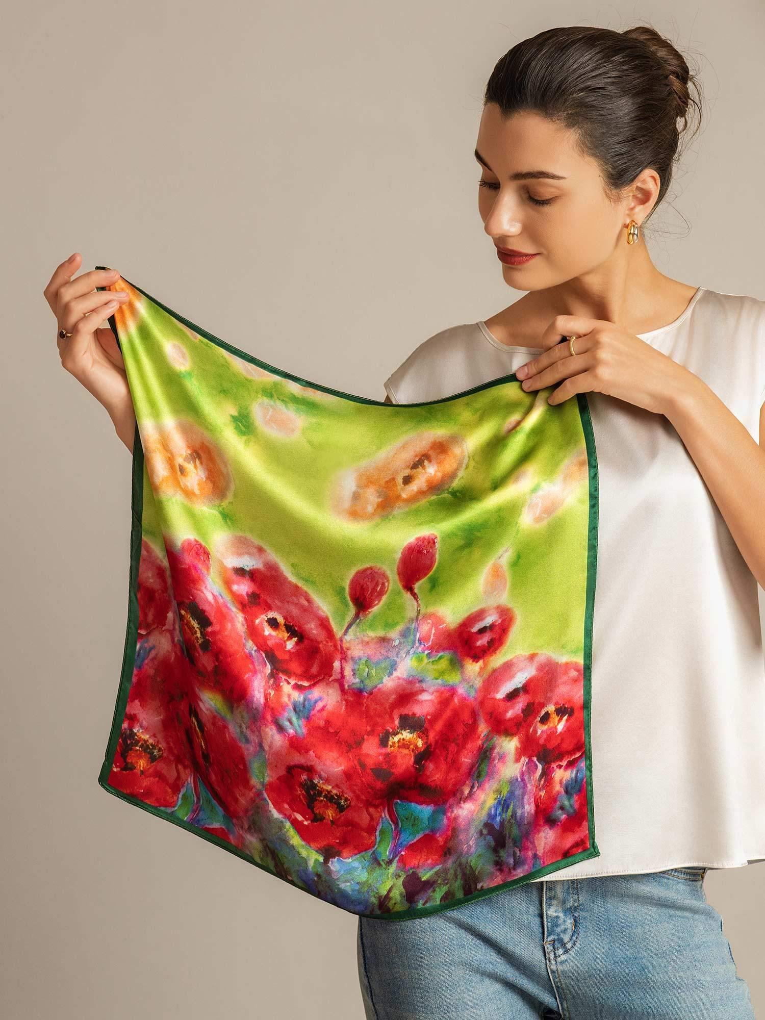[P099] SilkSilky-NO Silke Scarf 003,