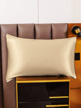 [Beige] SilkSilky-NO 19Momme Pillowcase 001