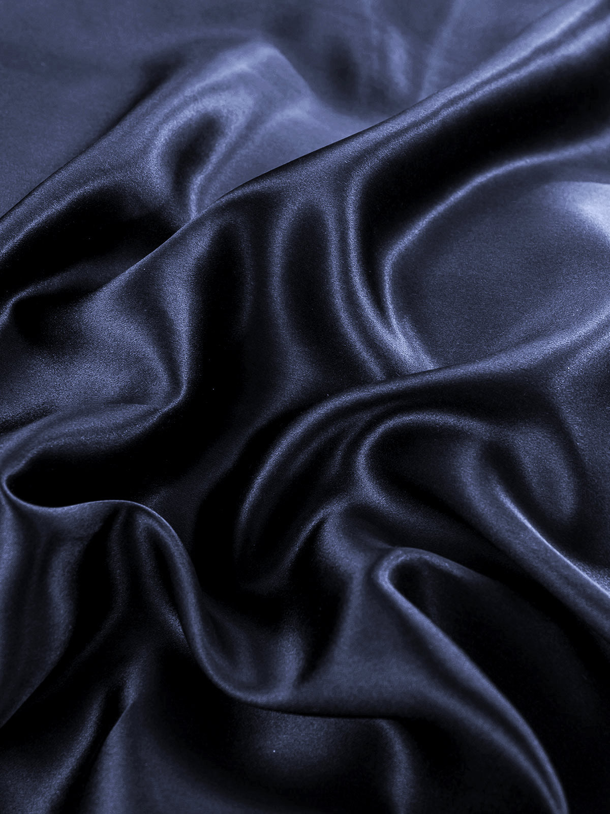 [Mørke blå] SilkSilky-NO 19Momme Bedding Set 006