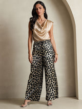[Leopard] SilkSilky-NO Womens Pants 007,