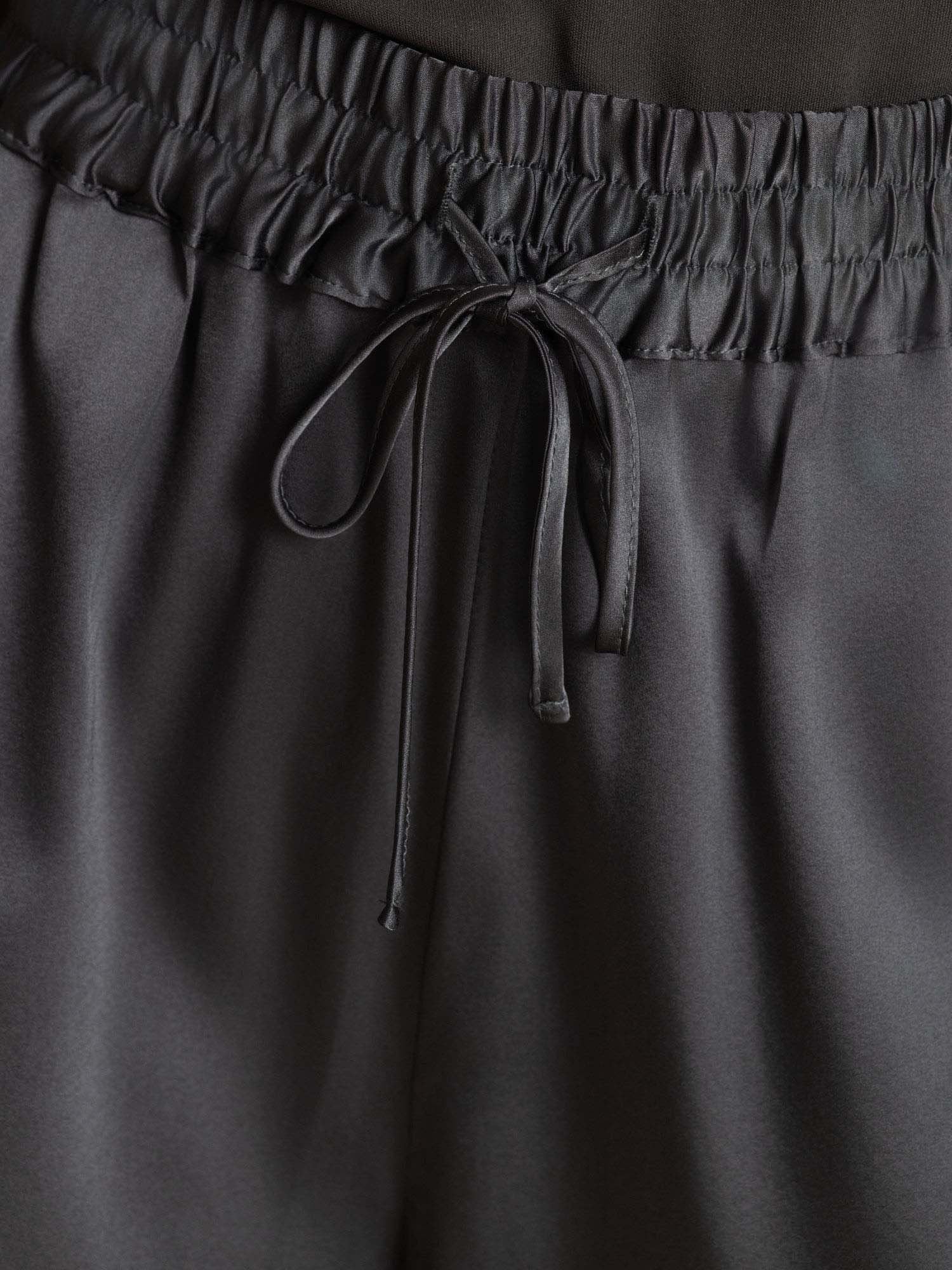 [Mørkegrå] SilkSilky-NO 19Momme Silke Womens Shorts 006