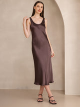 [Kaffe] SilkSilky-NO Sleeveless Kjole 005
