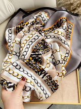 [P076] SilkSilky-NO Pure Silk Scarf 003