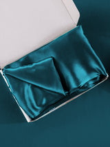 [Blågrønn] SilkSilky-NO 22Momme Pillowcase 005