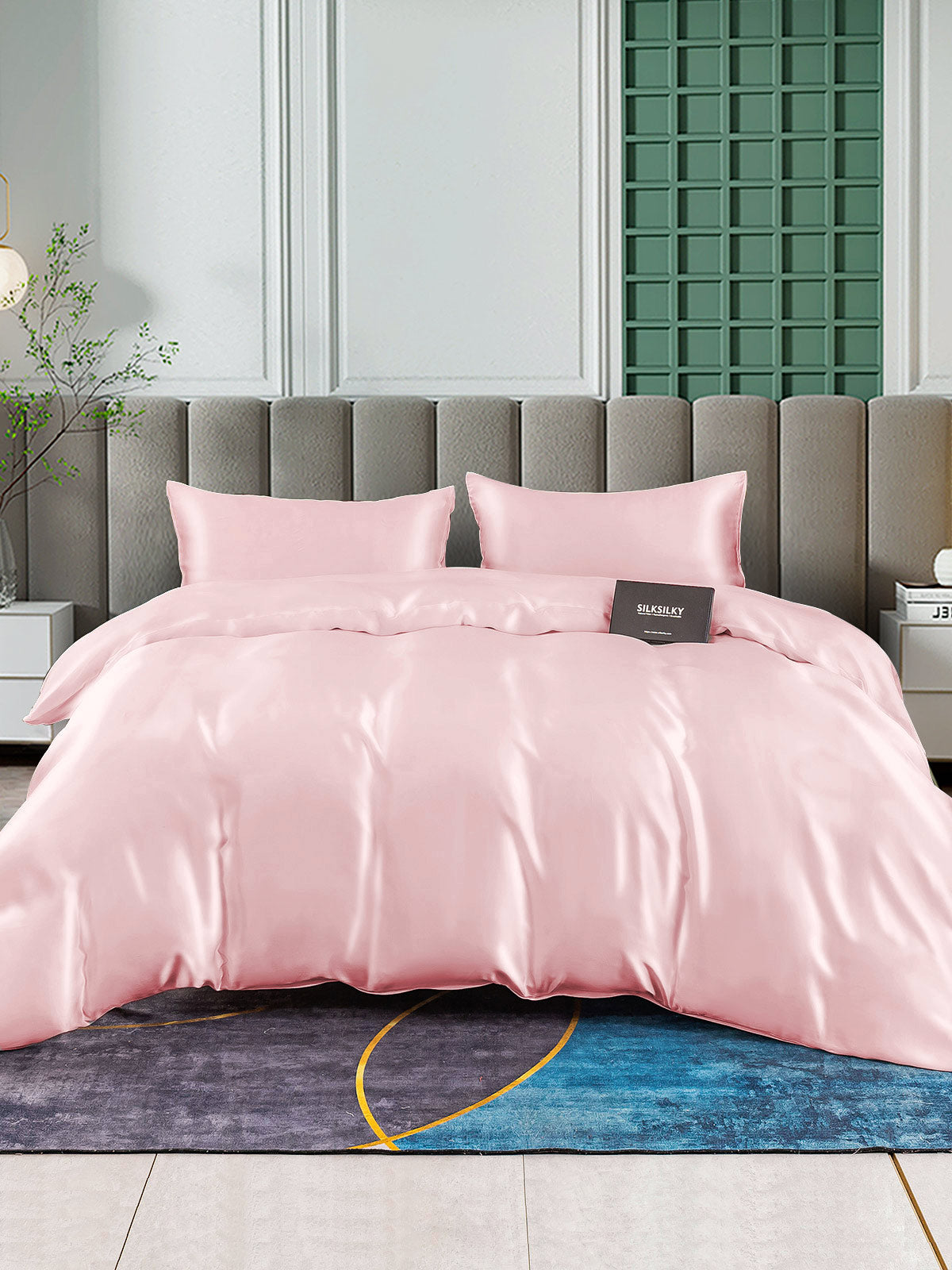 [Rosa] SilkSilky-NO 25Momme Bedding Set 002