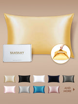 [Champagne] SilkSilky-NO 22Momme Pillowcase 001