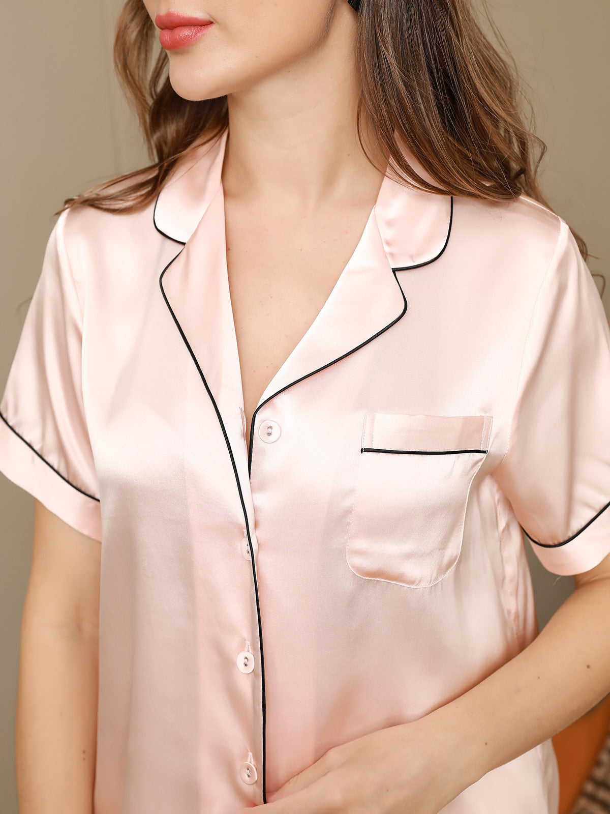 [Rosa] SilkSilky-NO Womens Pajamas 008
