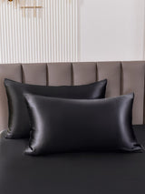 [Svart] SilkSilky-NO 19Momme Pillowcase 003