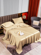 [Beige] SilkSilky-NO 22Momme Bedding Set 002,