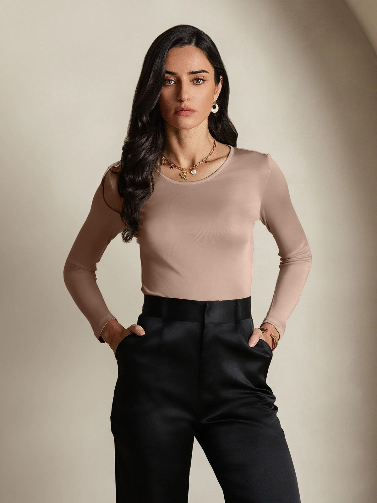 [Kaffe] SilkSilky-NO Silke Womens T-Shirt 001