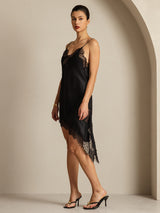[Svart] SilkSilky-NO Silke Dress 005