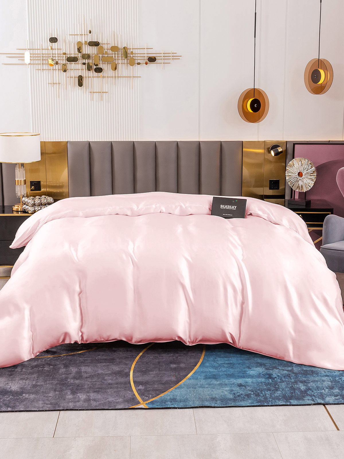 [Rosa] SilkSilky-NO 19Momme Duvet Cover 003