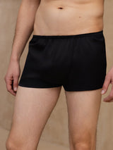 [Svart] SilkSilky-NO Mens Underwear 004