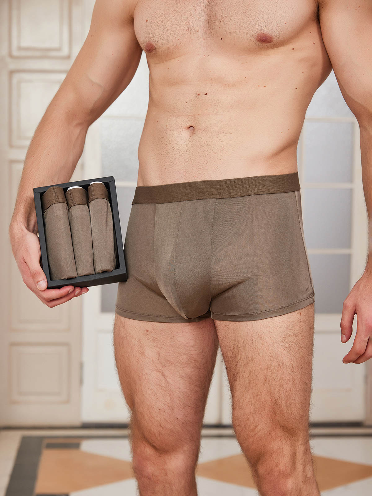 [Kaffe] SilkSilky-NO Mens Underwear 001