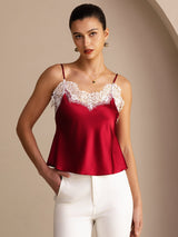 [Vin] SilkSilky-NO V Neck Camisole Topp 001
