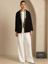 [P109] SilkSilky-NO Pure Silk Scarf 005