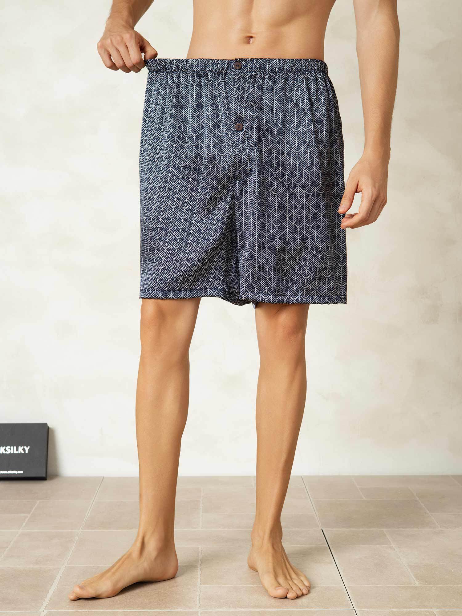 [MarineGinkgo] SilkSilky-NO Silke Mens Sleep Bottoms 005