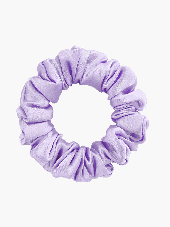 [Lavendel] SilkSilky-NO 19Momme Scrunchie 005