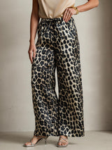 [Leopard] SilkSilky-NO Womens Pants 004,
