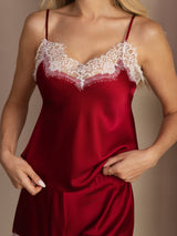 [Vin] SilkSilky-NO Spaghetti Strap V Neck Camisole sett 006