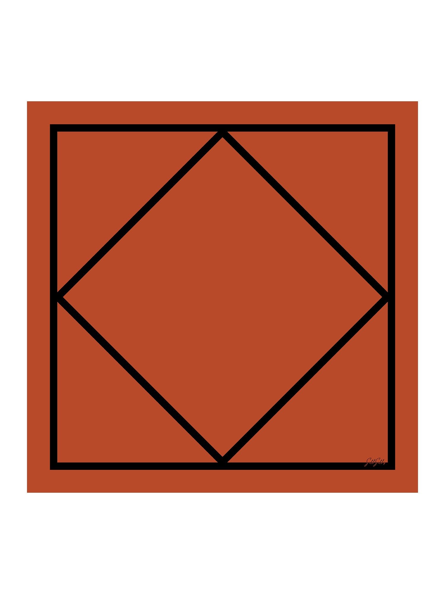 [Oransje Firkant] SilkSilky-NO Scarf 001