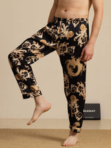 [Svart Drage] SilkSilky-NO Men's Sleep Shorts 001