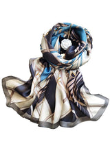 [P087] SilkSilky-NO Pure Silk Scarf 001