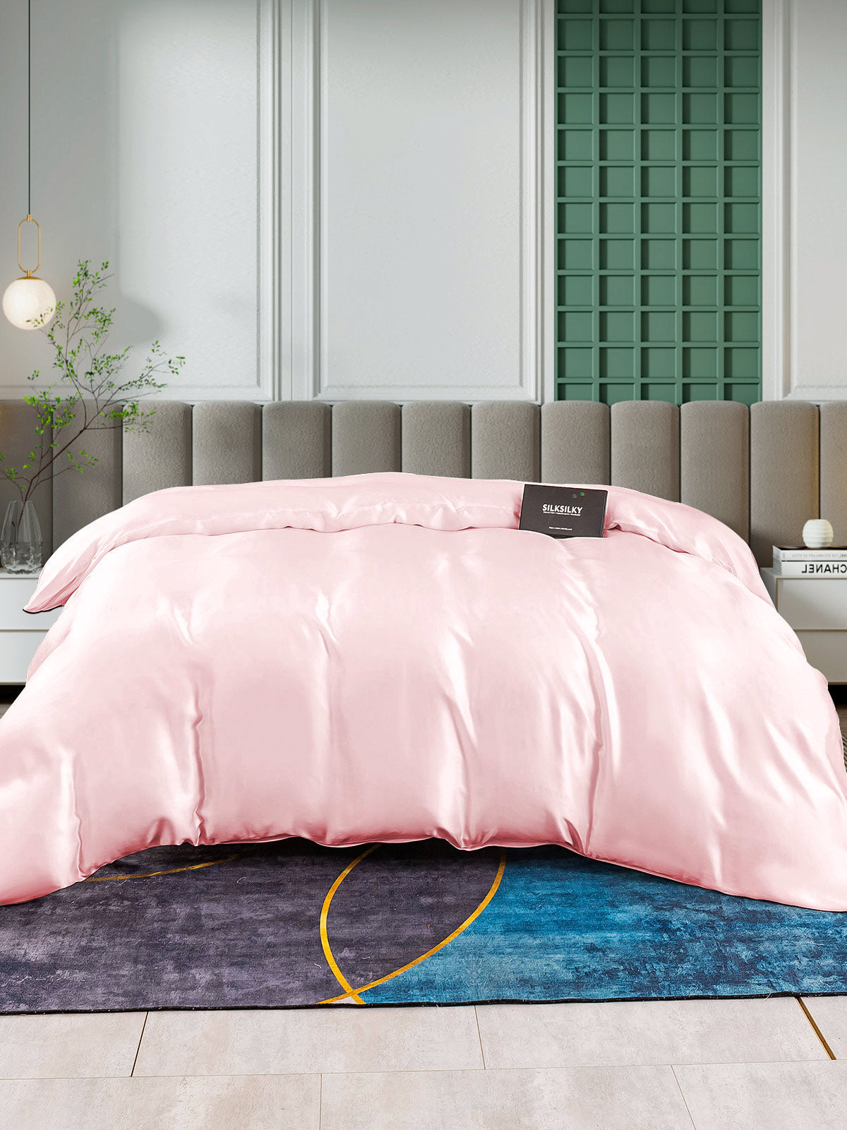 [Rosa] SilkSilky-NO 25Momme Duvet Cover 003