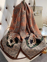 [P074] SilkSilky-NO Pure Silk Scarf 001