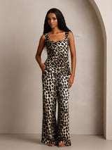 [Leopard] SilkSilky-NO Camisole Set 004,