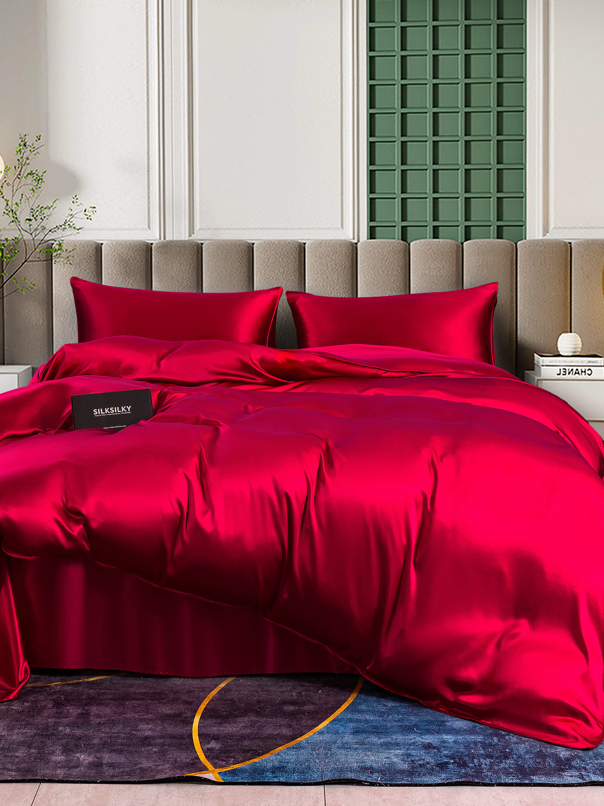 [Vin] SilkSilky-NO 25Momme Bedding Set 001