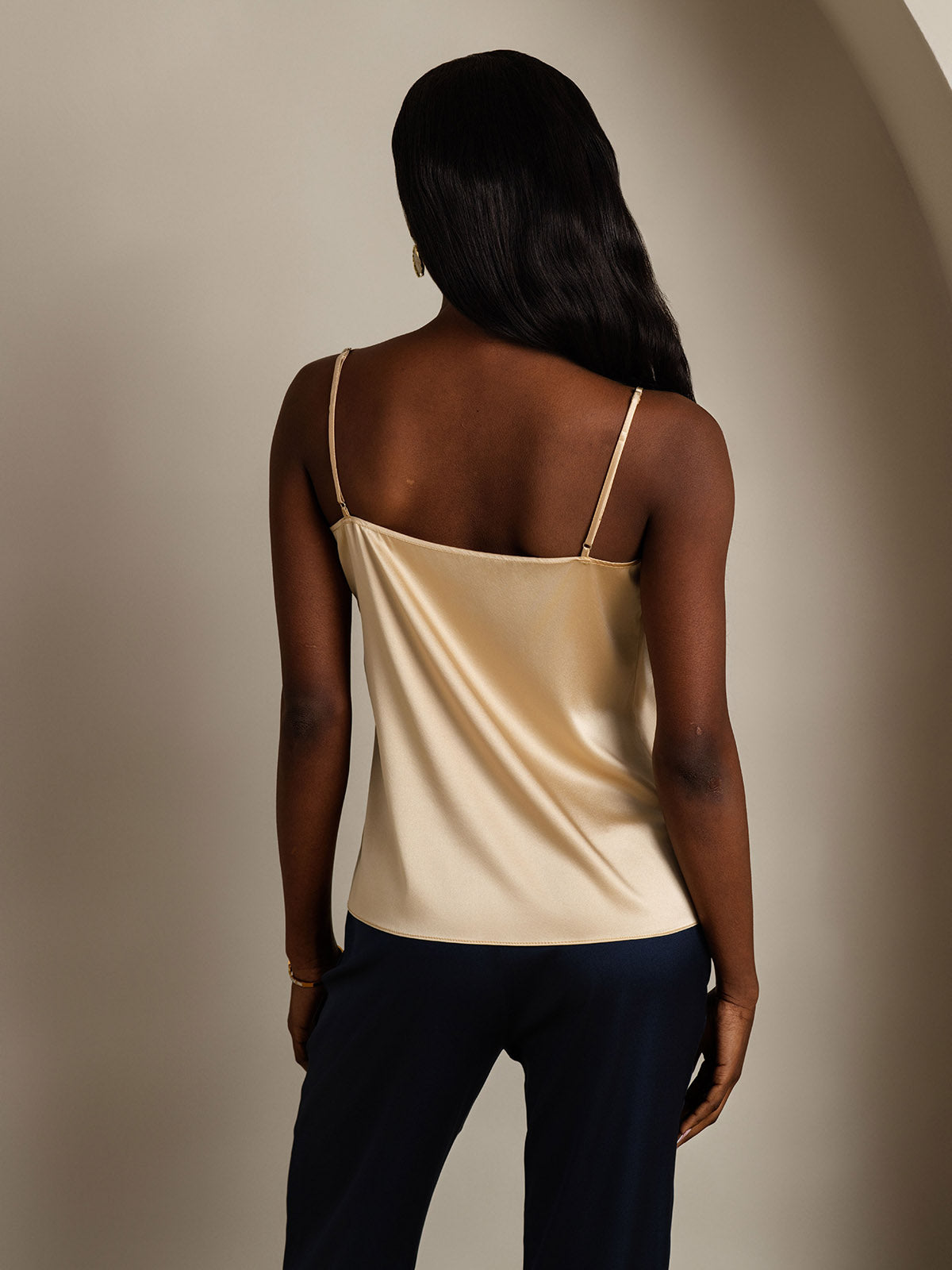 [Champagne] SilkSilky-NO 19Momme Silke Camisoles 002