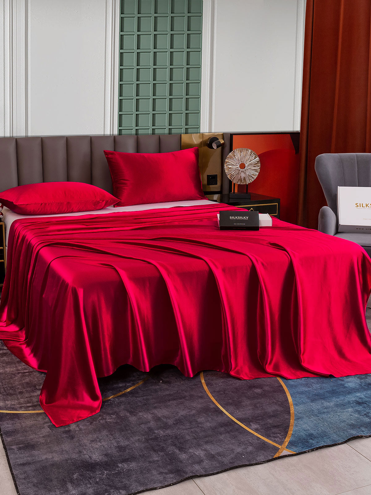 [Vin] SilkSilky-NO 25Momme Bedding Set 001