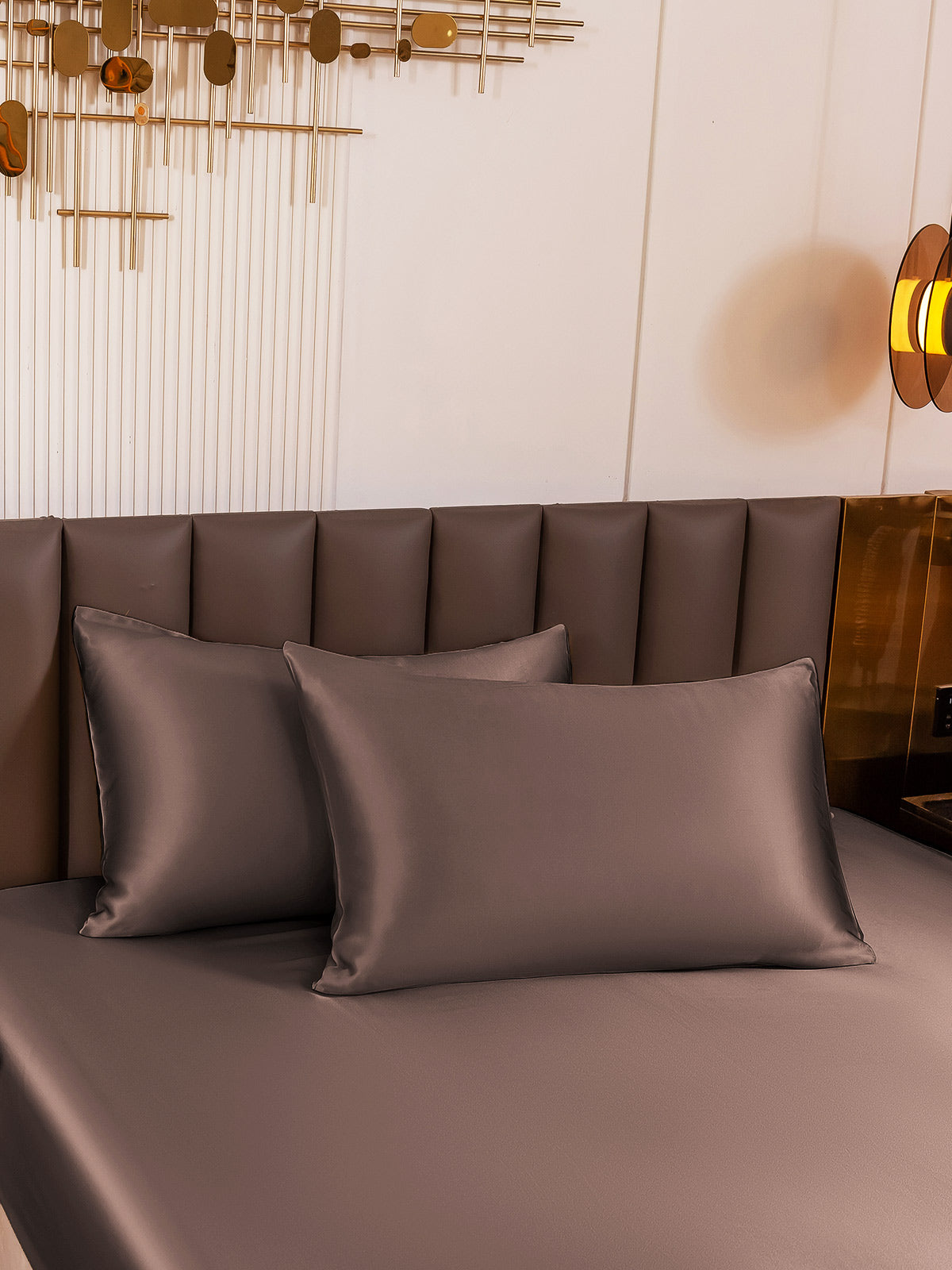 [Brun] SilkSilky-NO 19Momme Pillowcase 001