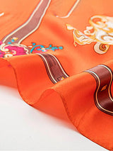 [P081] SilkSilky-NO Pure Silk Scarf 003