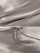 [Grå] SilkSilky-NO 19Momme Sengesett 007