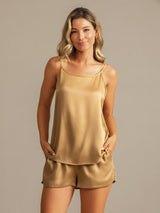 [Tan] SilkSilky-NO 19Momme Silke Camisole Set 007