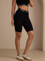[Svart] SilkSilky-NO Womens Shorts 006