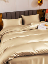 [Beige] SilkSilky-NO 19Momme Sengesett 004