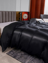 [Svart] SilkSilky-NO 22Momme Duvet Covers 003