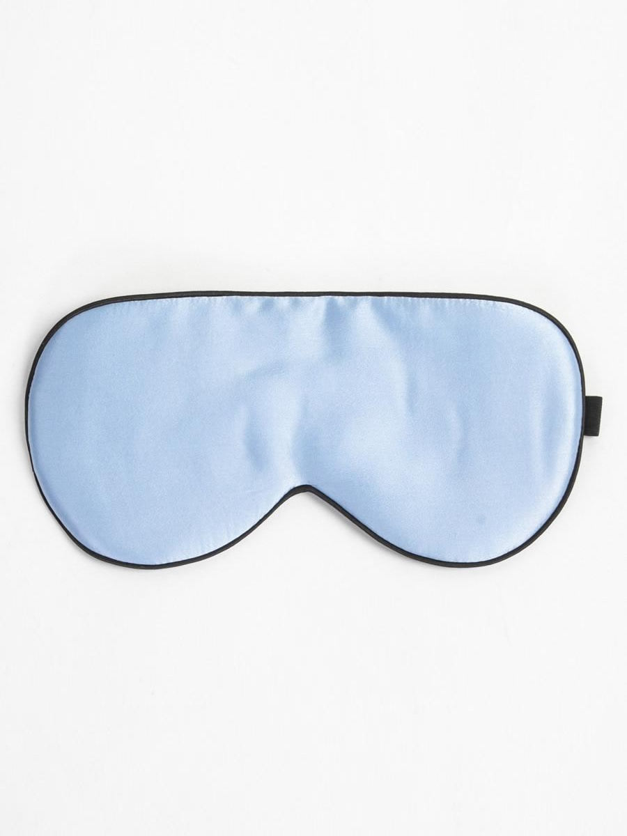 [Lyse Blå] SilkSilky-NO 19Momme Eye Mask 006