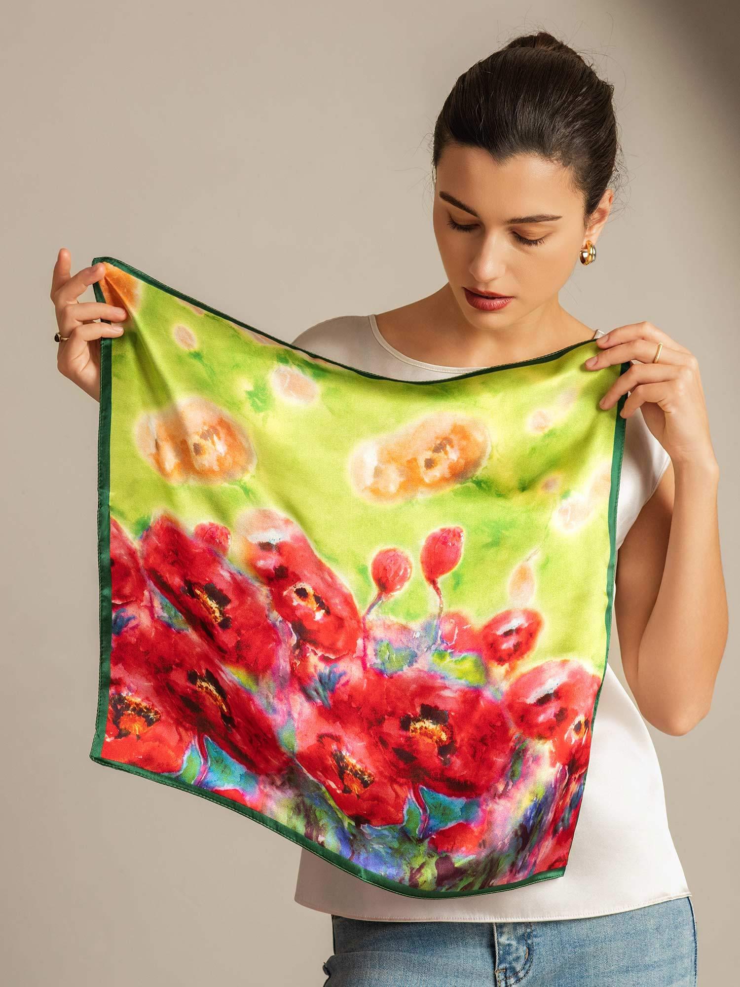 [P099] SilkSilky-NO Silke Scarf 002,