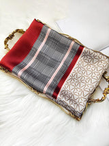 [P090] SilkSilky-NO Pure Silk Scarf 002