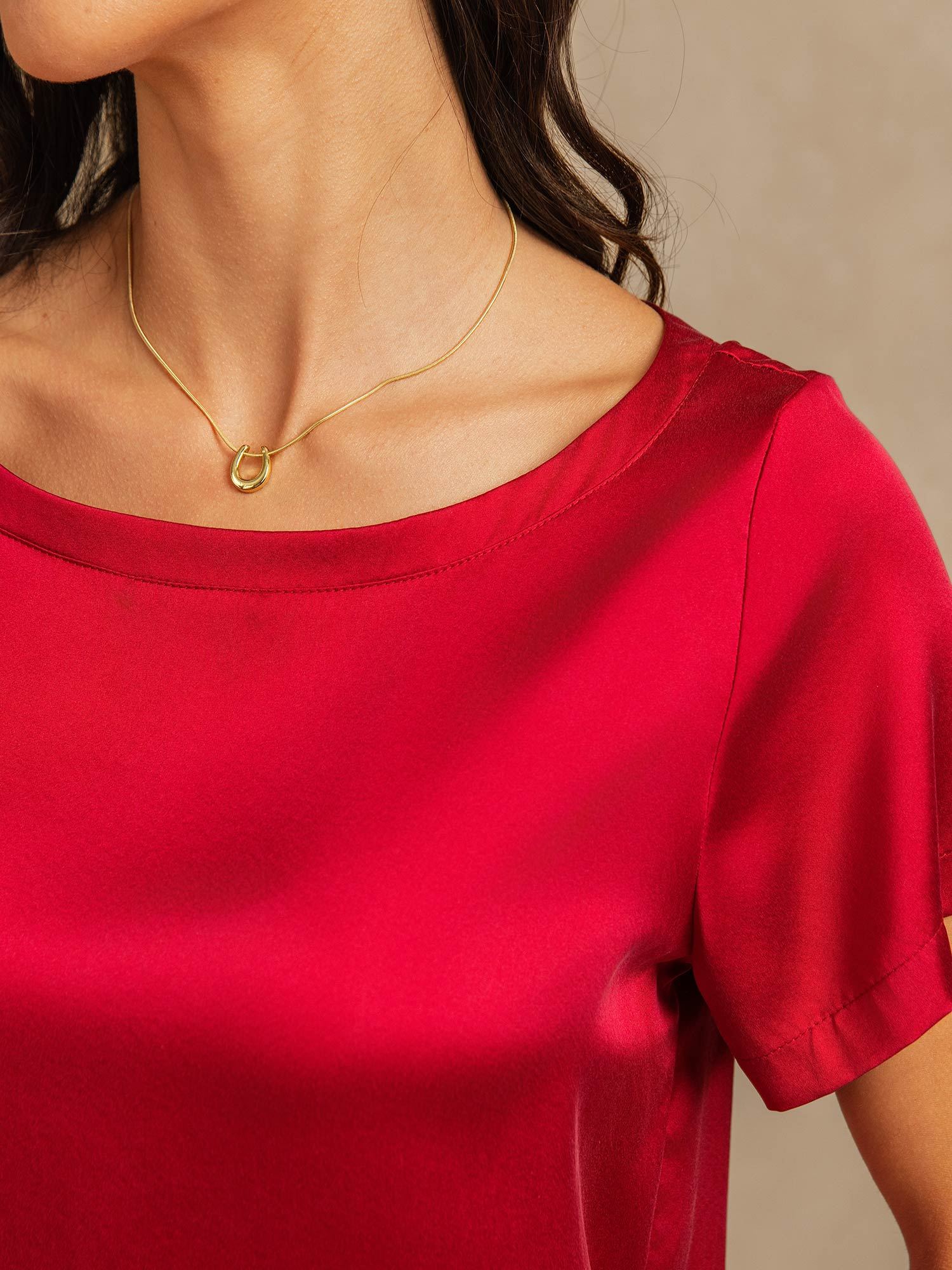 [Vin] SilkSilky-NO 19Momme Silke Womens Pajamas 004