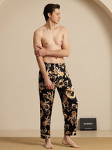 [Svart Drage] SilkSilky-NO Men's Sleep Shorts 006