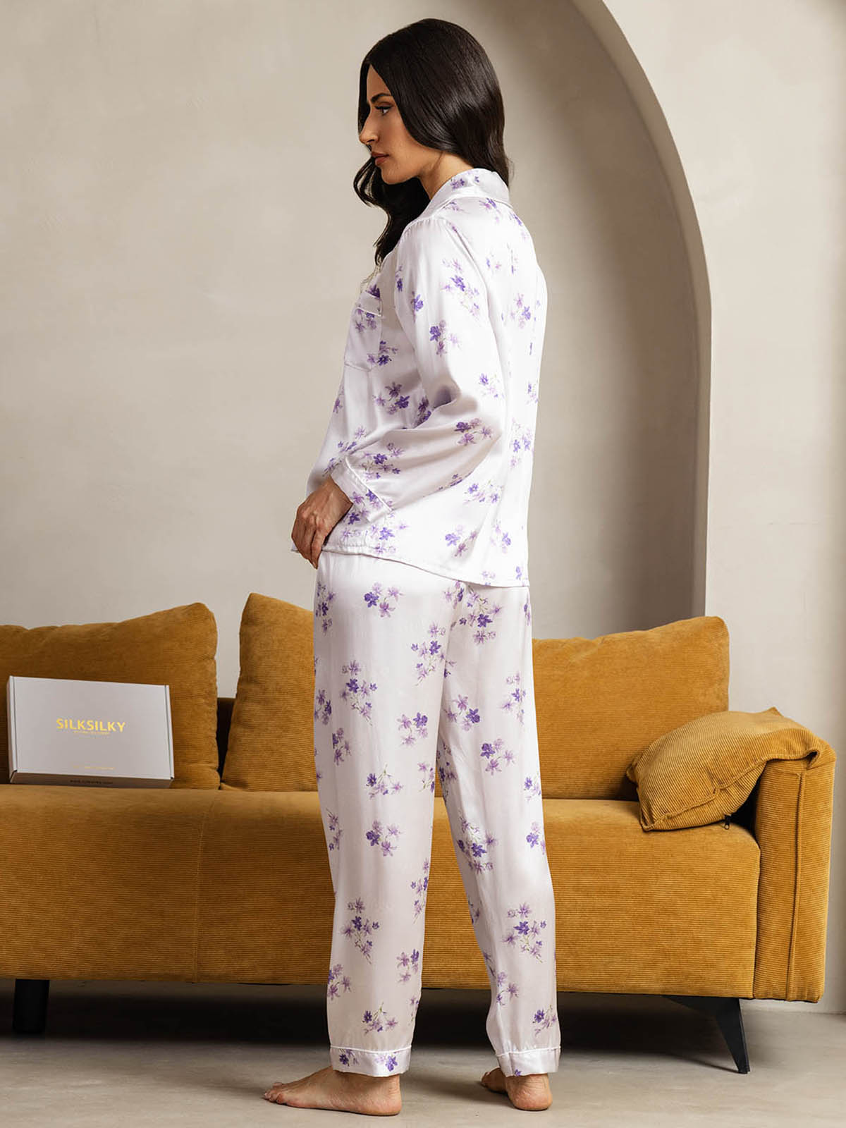 [Syrinblomst] SilkSilky-NO Womens Pajamas 002