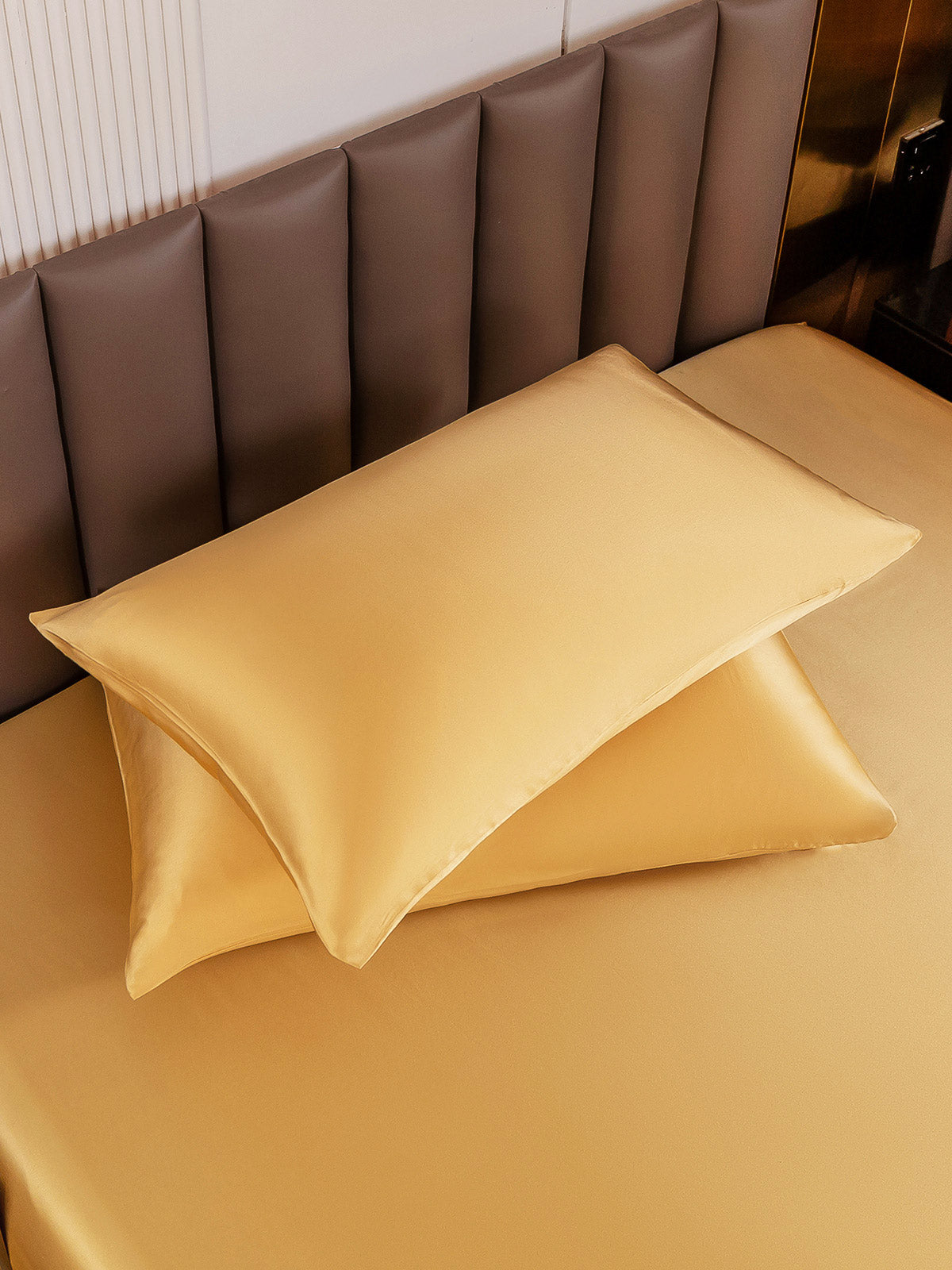 [Champagne] SilkSilky-NO 19Momme Pillowcase 004