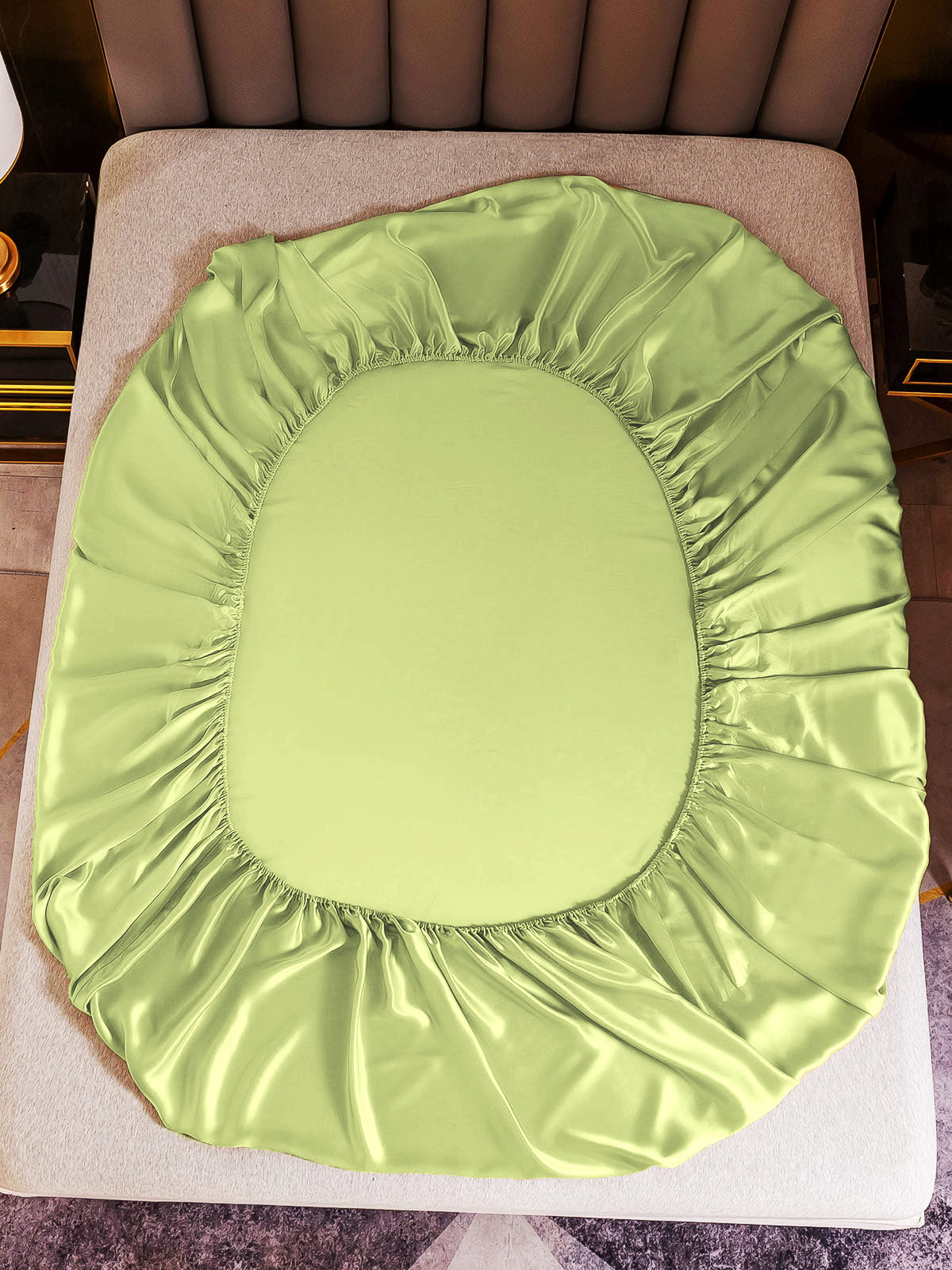 [Mintgrønn] SilkSilky-NO 19Momme Bedding Set 003