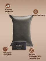 [Mørkegrå] SilkSilky-NO 30Momme Pure Silk Pillowcase 002