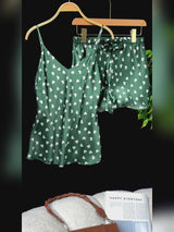 SilkSilky-NO Spaghetti Strap V Neck Camisole sett video 001